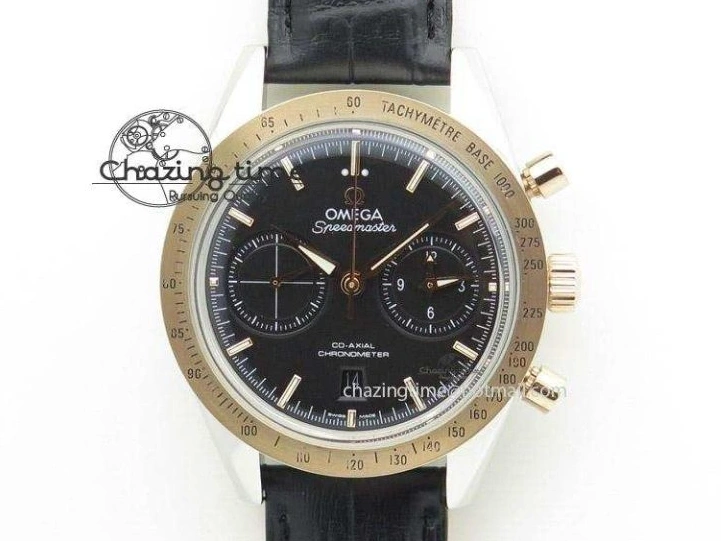 0407 Trendy Planet Ocean 43.5mm SS VSF 1:1 Best Edition Black Ceramic Bezel and Dial on SS Bracelet A8900 Super Clone 7973